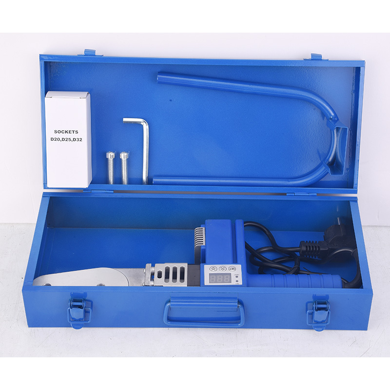 Máquina de solda por fusão com soquete de tubo PPR com display digital e controle de temperatura FYDCX32