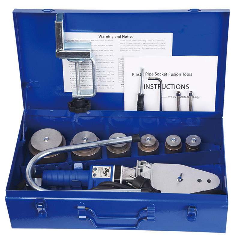 Soldador plástico da tubulação de PPR do soquete da temperatura constante FYF63