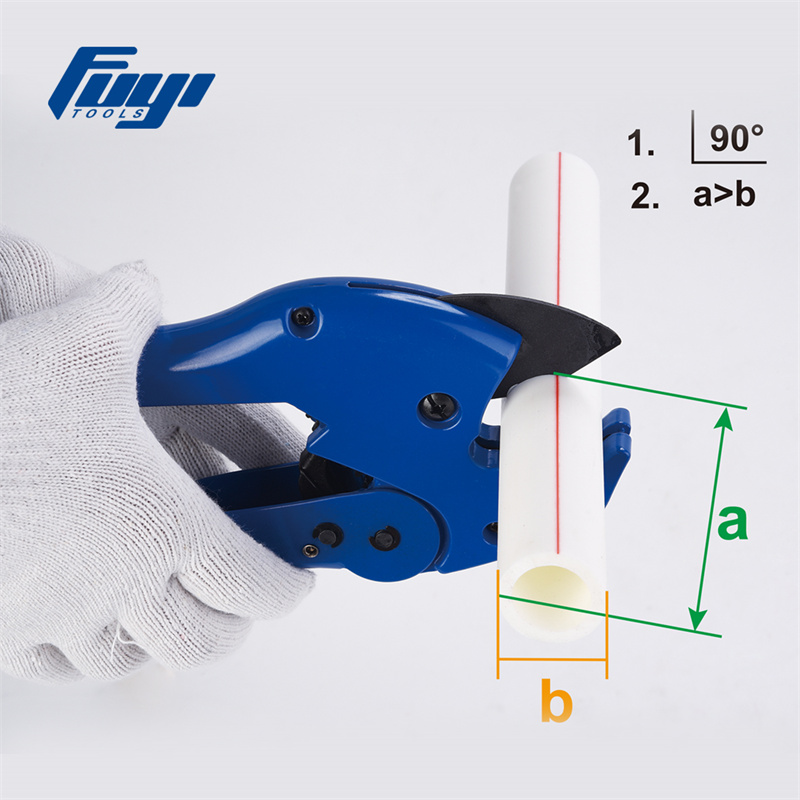 Ferramenta de encanamento para cortador de tubos de plástico resistente FYC-105