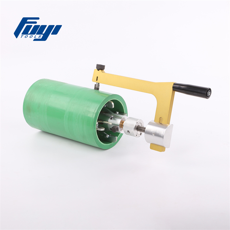 Raspadores de tubos HDPE de eletrofusão FYEPS400 para ferramentas de raspagem de tubos HDPE